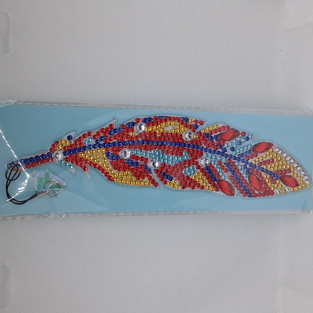 Handmade Rhinestone Bookmark - Picture 2 of 3
